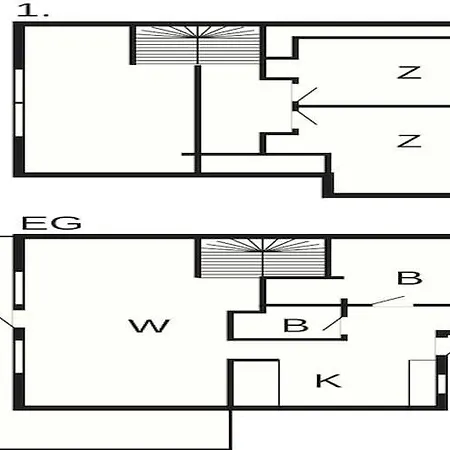 아파트 4 Person In Ringkobing-by Traum *