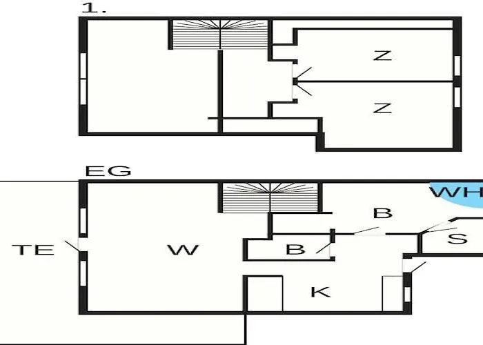Apartment 4 Person In Ringkobing-by Traum *